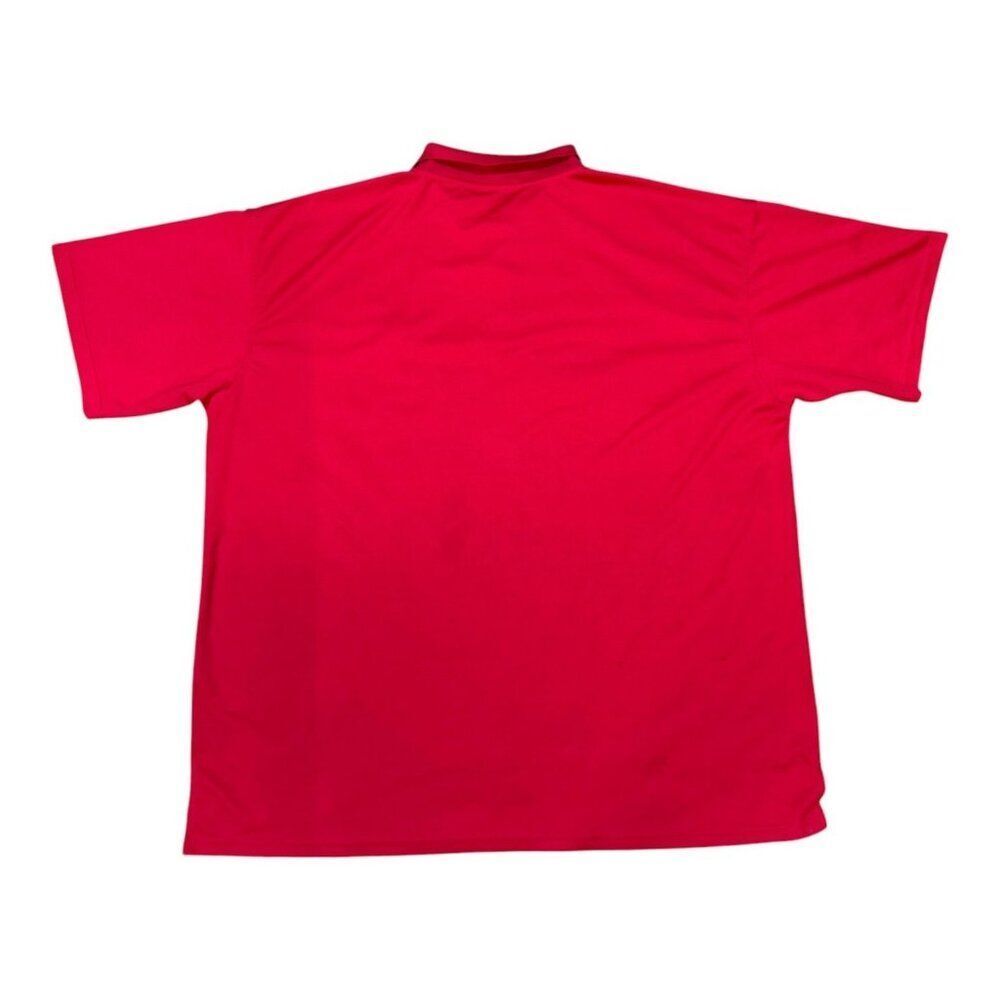 Atlanta Braves Red Polo Shirt 4XLT Fanatics Moisture-Wicking Short Sleeve READ - Picture 4 of 6